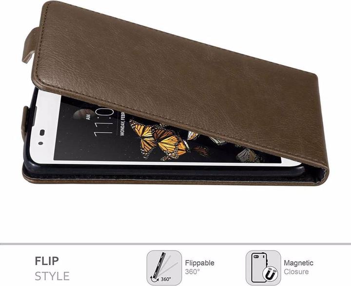 Actual product image Cadorabo Flip like Invisible Cover (LG K8)