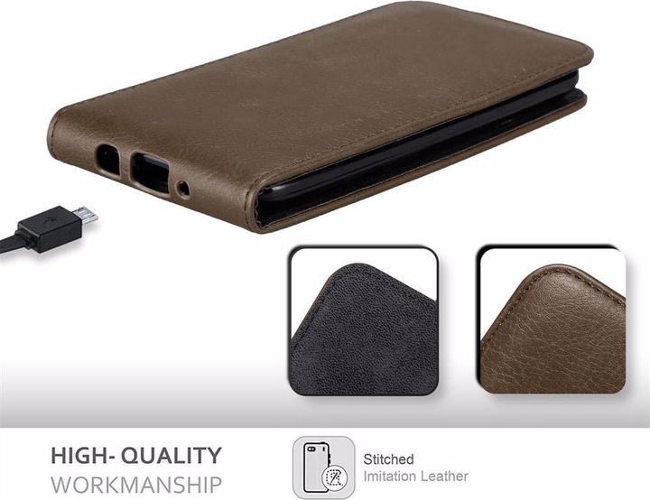 Actual product image Cadorabo Flip like Invisible Cover (LG K8)