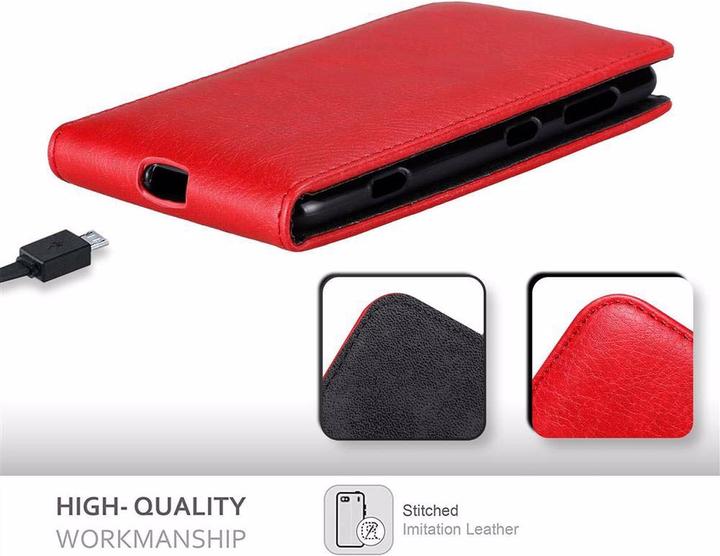 Productafbeelding Cadorabo Flip als onzichtbaar deksel (Nokia Lumia 625)