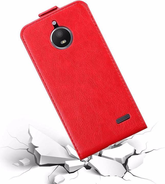Actual product image Cadorabo Flip like Invisible Cover (Motorola Moto E4)