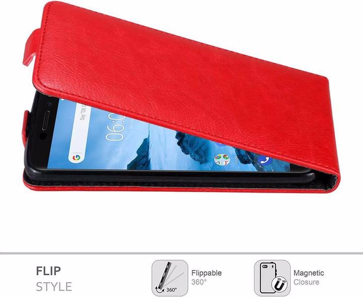 Actual product image Cadorabo Flip like Invisible Cover (Nokia 6.1)