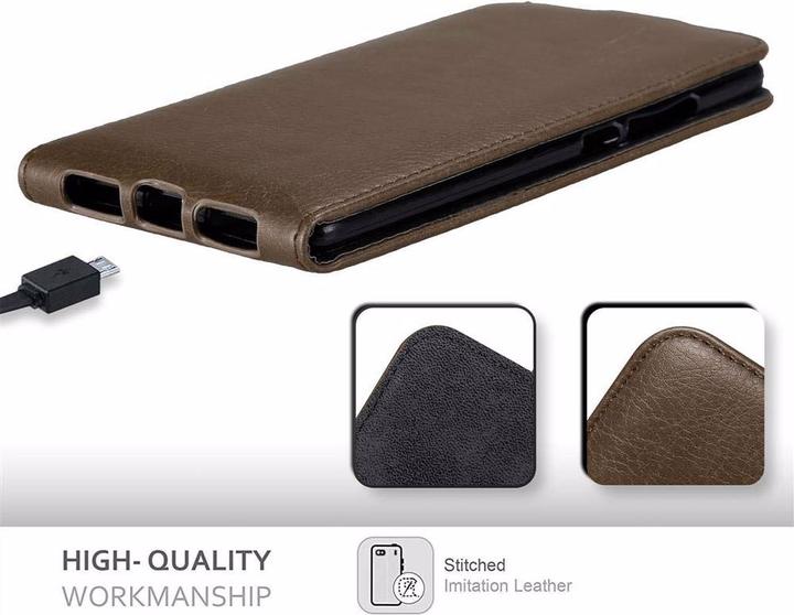 Actual product image Cadorabo Flip like Invisible Cover (Mate S)