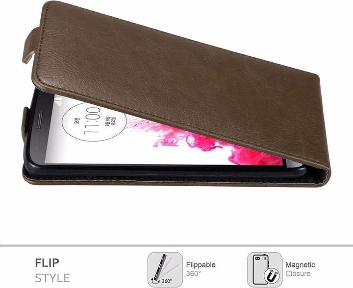 Actual product image Cadorabo Flip like Invisible Cover (G3)