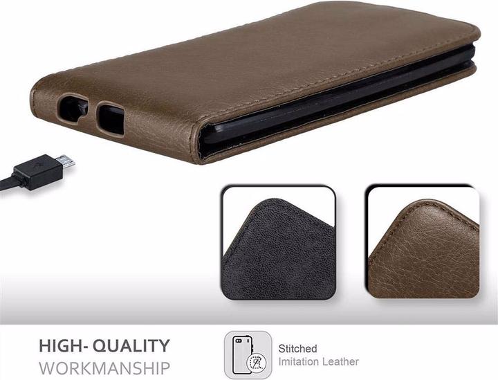 Actual product image Cadorabo Flip like Invisible Cover (G3)