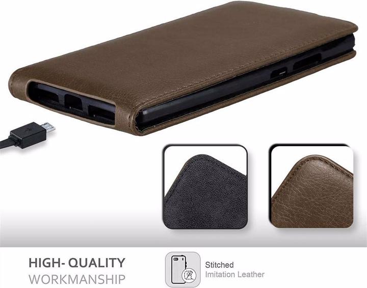 Actual product image Cadorabo Flip like Invisible Cover (Mate 8)