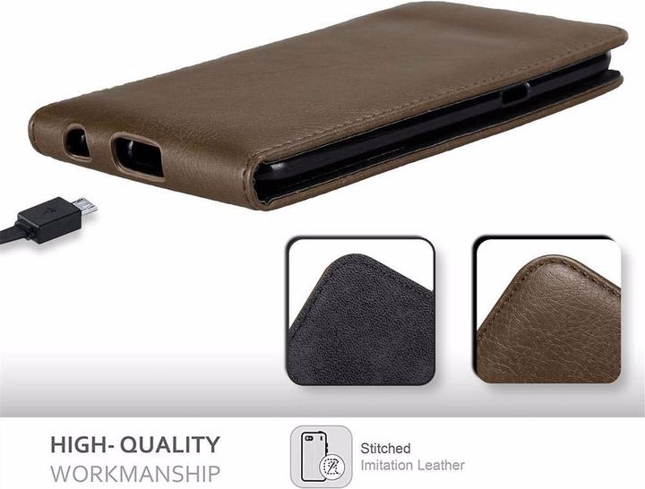 Produktbild Cadorabo Flip wie Invisible Cover (LG X Power)