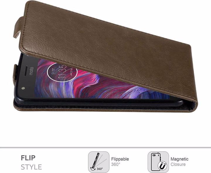Produktbild Cadorabo Flip wie Invisible Cover (Motorola Moto X4)