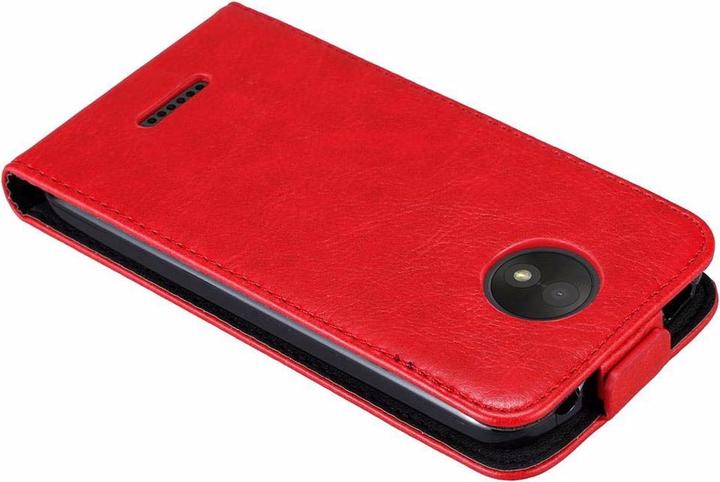 Actual product image Cadorabo Flip like Invisible Cover (Motorola Moto C Plus)