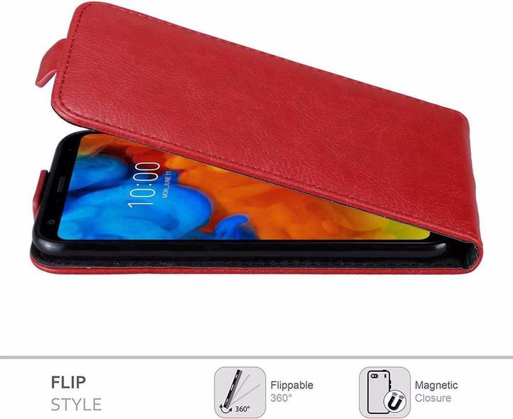 Actual product image Cadorabo Flip like Invisible Cover (LG Q Stylus)