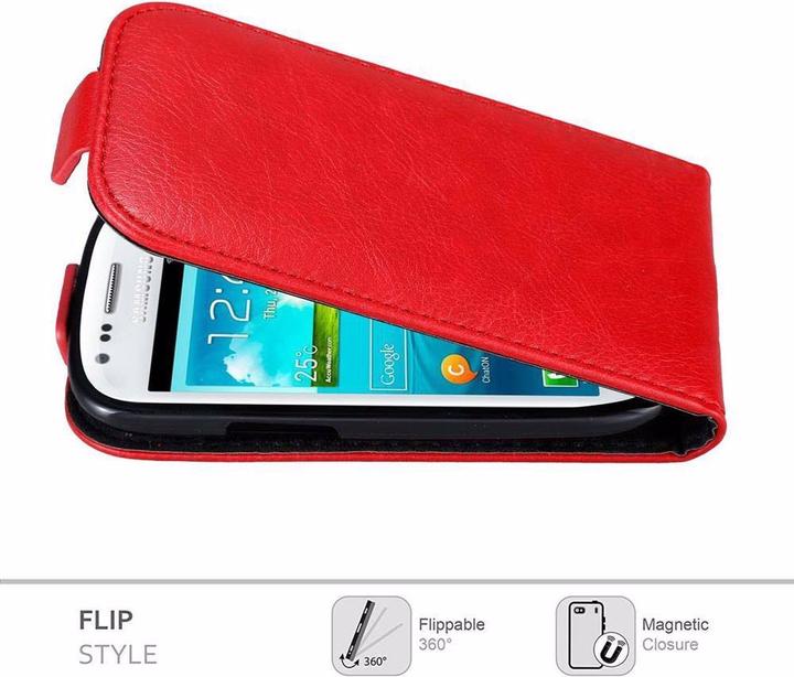 Actual product image Cadorabo Flip like Invisible Cover (Samsung Galaxy S3 Mini)