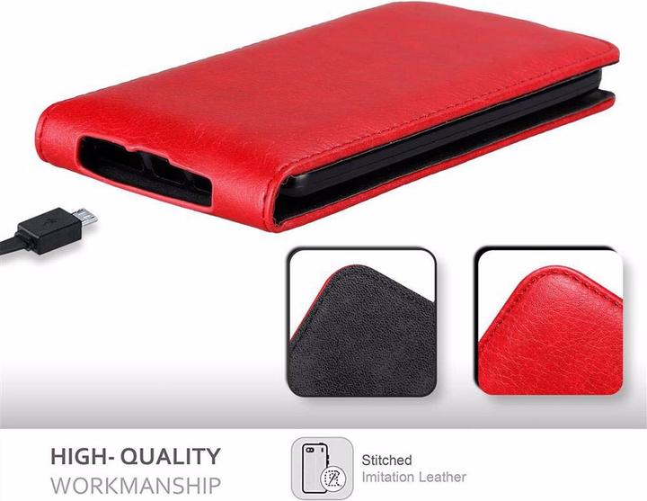 Actual product image Cadorabo Flip like Invisible Cover (LG G2)