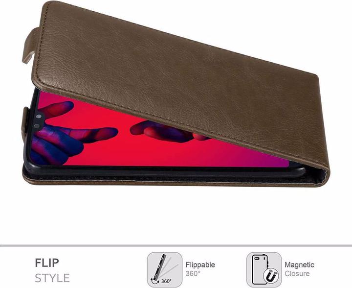 Image du produit Cadorabo Flip comme Invisible Cover (Huawei P20 Pro)