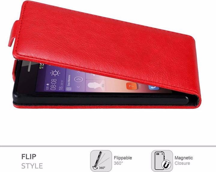 Produktbild Cadorabo Flip wie Invisible Cover (Huawei Ascend P7)