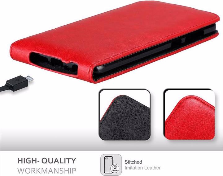 Image du produit Cadorabo Flip comme Invisible Cover (HTC One A9)