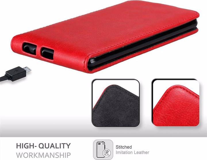 Actual product image Cadorabo Flip like Invisible Cover (LG Stylus 2)