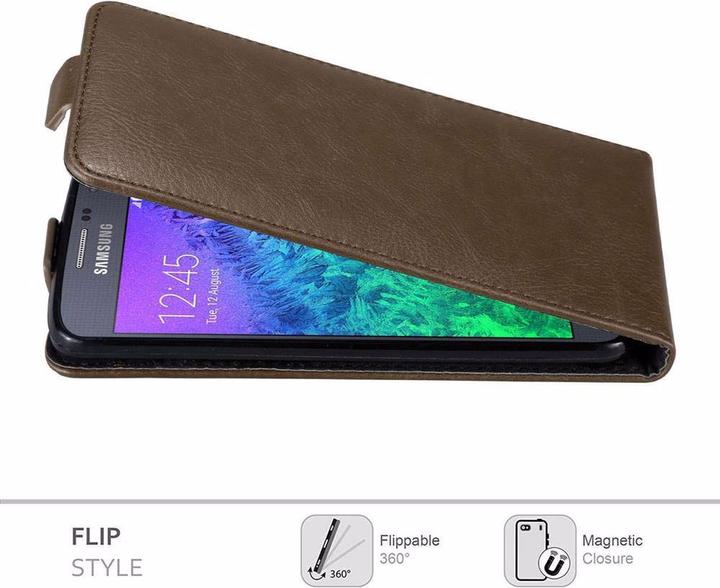 Actual product image Cadorabo Flip like Invisible Cover (Samsung Galaxy Alpha)