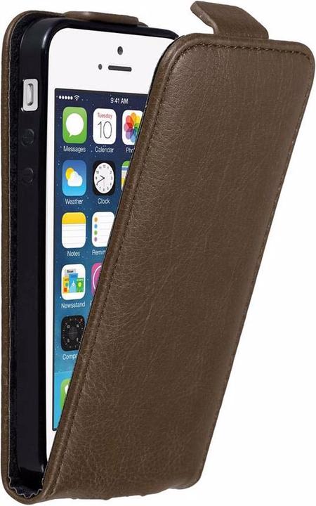 Actual product image Cadorabo Flip like Invisible Cover (Apple iPhone 5, Apple iPhone 5s)