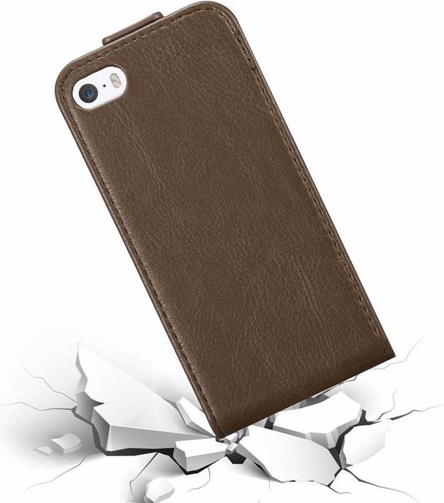 Actual product image Cadorabo Flip like Invisible Cover (Apple iPhone 5, Apple iPhone 5s)
