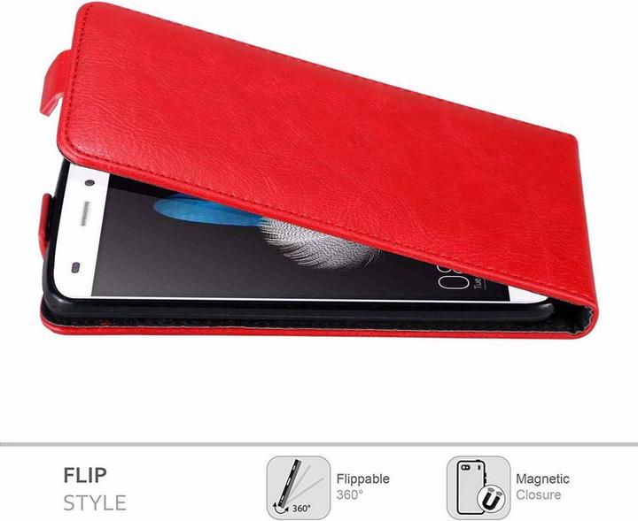 Actual product image Cadorabo Flip like Invisible Cover (Huawei P8 Lite)