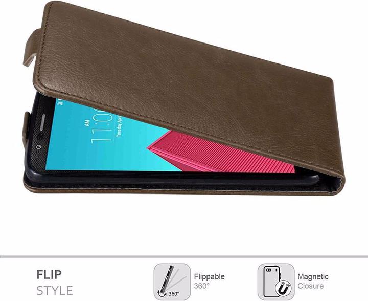 Actual product image Cadorabo Flip like Invisible Cover (LG G4, Motorola Moto G4 Plus)