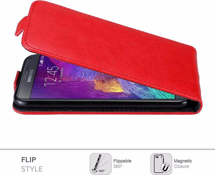 Produktbild Cadorabo Flip wie Invisible Cover (Samsung Galaxy Note 4)