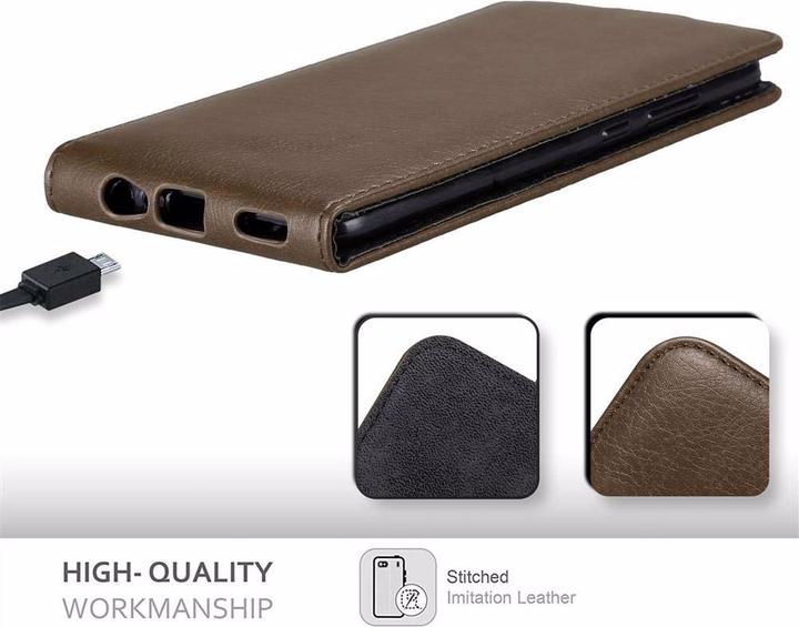 Actual product image Cadorabo Flip like Invisible Cover (Honor 8 Pro)