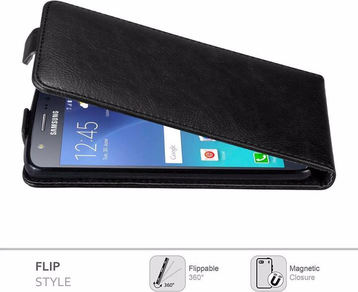 Actual product image Cadorabo Flip like Invisible Cover (Samsung Galaxy J5 (2015))