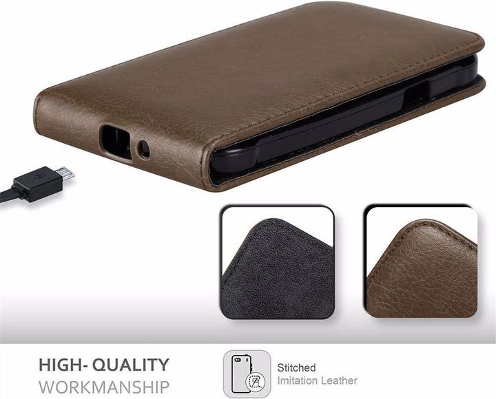 Productafbeelding Cadorabo Flip als onzichtbaar deksel (Samsung Galaxy J1)