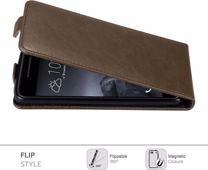 Produktbild Cadorabo Flip wie Invisible Cover (HTC One A9)