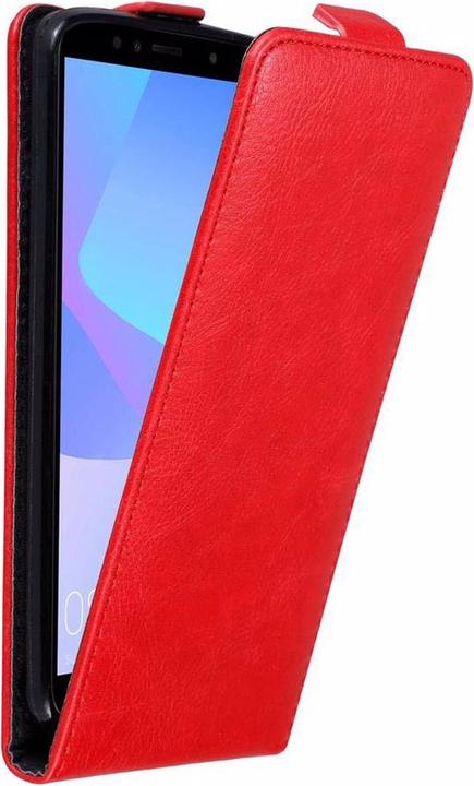 Actual product image Cadorabo Flip like Invisible Cover (Huawei Y6 Prime (2018), LG Q7a)