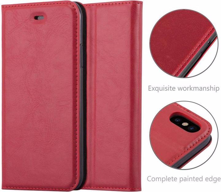 Productafbeelding Cadorabo Boek Onzichtbare Magneethoes (Apple iPhone XS Max)