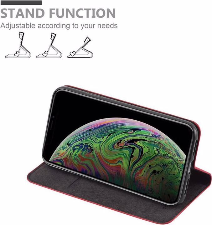 Productafbeelding Cadorabo Boek Onzichtbare Magneethoes (Apple iPhone XS Max)