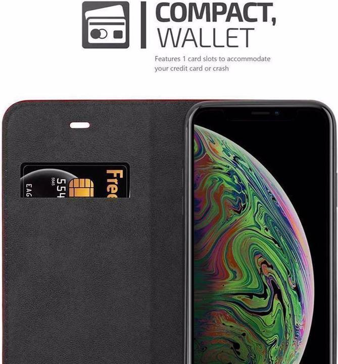 Productafbeelding Cadorabo Boek Onzichtbare Magneethoes (Apple iPhone XS Max)