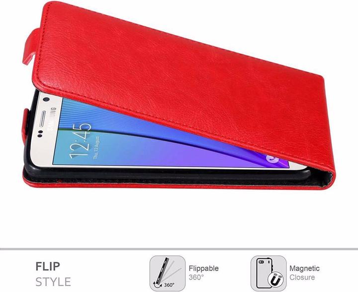Actual product image Cadorabo Flip like Invisible Cover (Samsung Galaxy Note 5)
