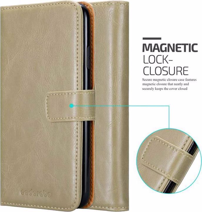 Produktbild Cadorabo Book Luxury Cover (Apple iPhone XS Max)