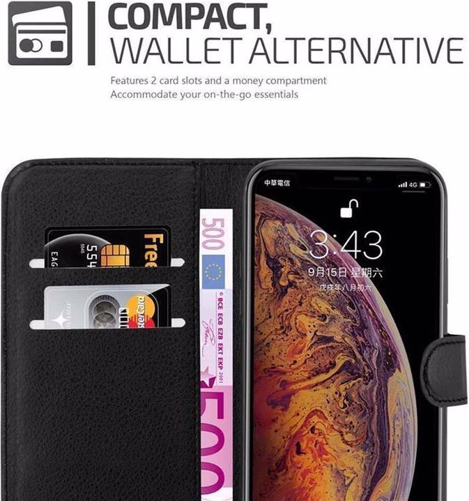 Produktbild Cadorabo Book mit Standfunktion Cover (Apple iPhone XS Max)