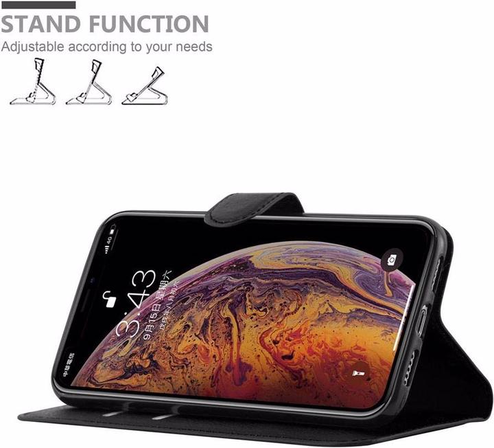 Produktbild Cadorabo Book mit Standfunktion Cover (Apple iPhone XS Max)