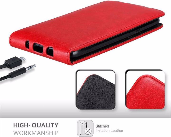 Actual product image Cadorabo Flip like Invisible Cover (Samsung Galaxy J5 (2015))