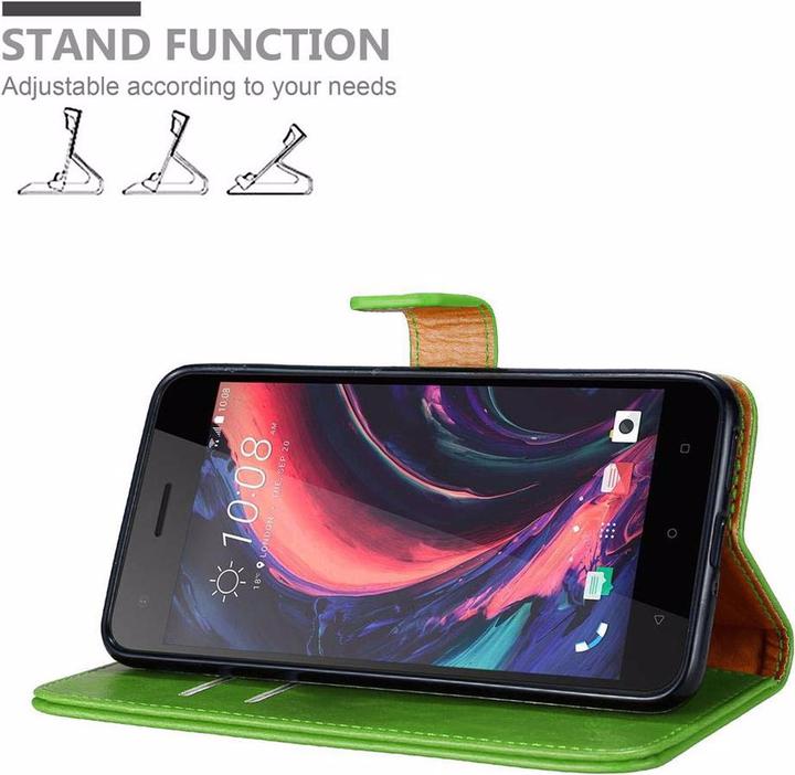Actual product image Cadorabo Book Luxury Cover (HTC Desire 10 Pro)
