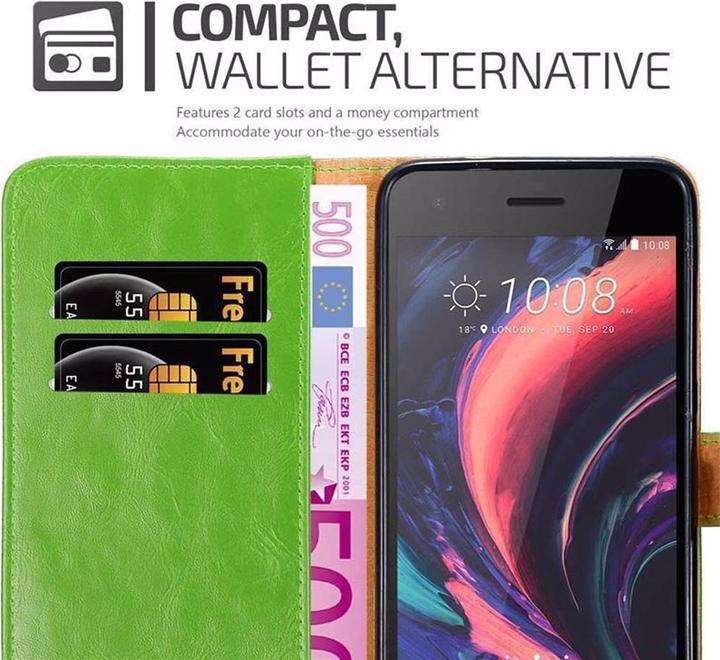 Actual product image Cadorabo Book Luxury Cover (HTC Desire 10 Pro)