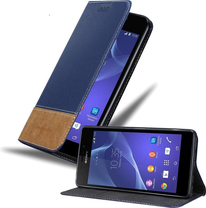 Image du produit Cadorabo Book X-Wallet Étui (Sony Xperia M2 Aqua, Sony Xperia M2)