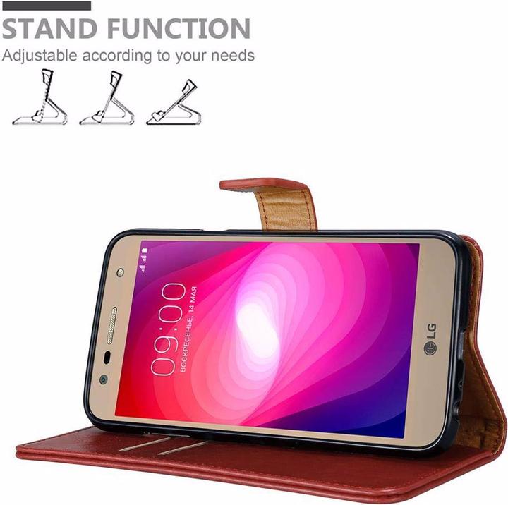 Productafbeelding Cadorabo Boek Luxe Omslag (LG X Power 2)