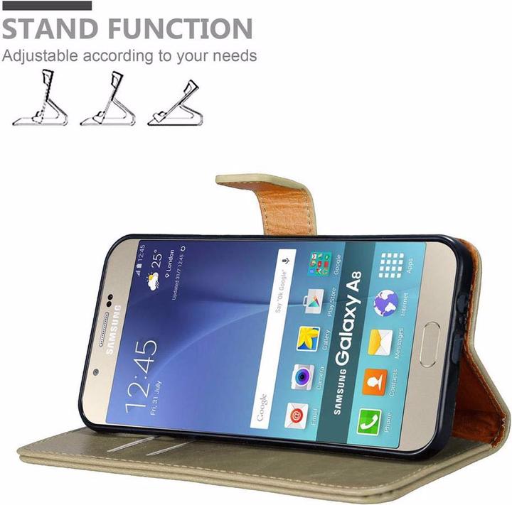 Image du produit Cadorabo Book Couverture de luxe (Samsung Galaxy A8 (2018))
