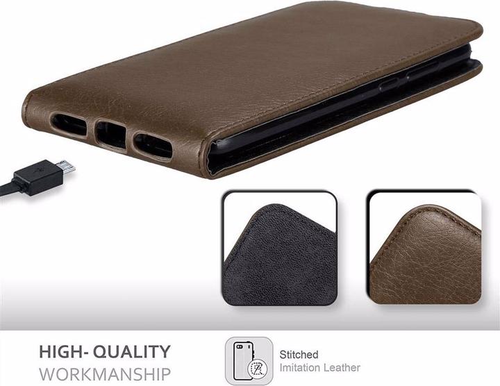 Actual product image Cadorabo Flip like Invisible Cover (LG Q7a, Huawei Y6 Prime (2018))