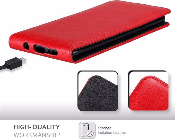 Actual product image Cadorabo Flip like Invisible Cover (Samsung Galaxy S9+)