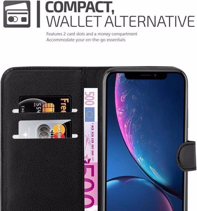 Actual product image Cadorabo Book with stand function cover (Apple iPhone XR)