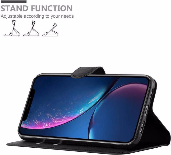 Actual product image Cadorabo Book with stand function cover (Apple iPhone XR)