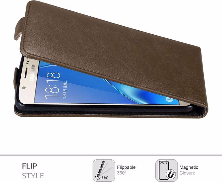 Actual product image Cadorabo Flip like Invisible Cover (Samsung Galaxy J7 2016)