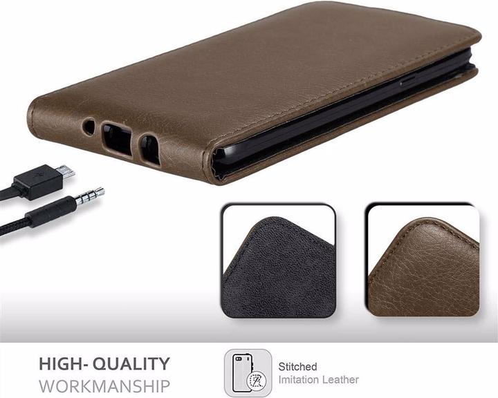 Actual product image Cadorabo Flip like Invisible Cover (Samsung Galaxy J7 2016)