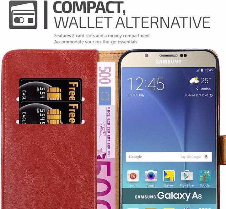 Image du produit Cadorabo Book Couverture de luxe (Samsung Galaxy A8 (2018))